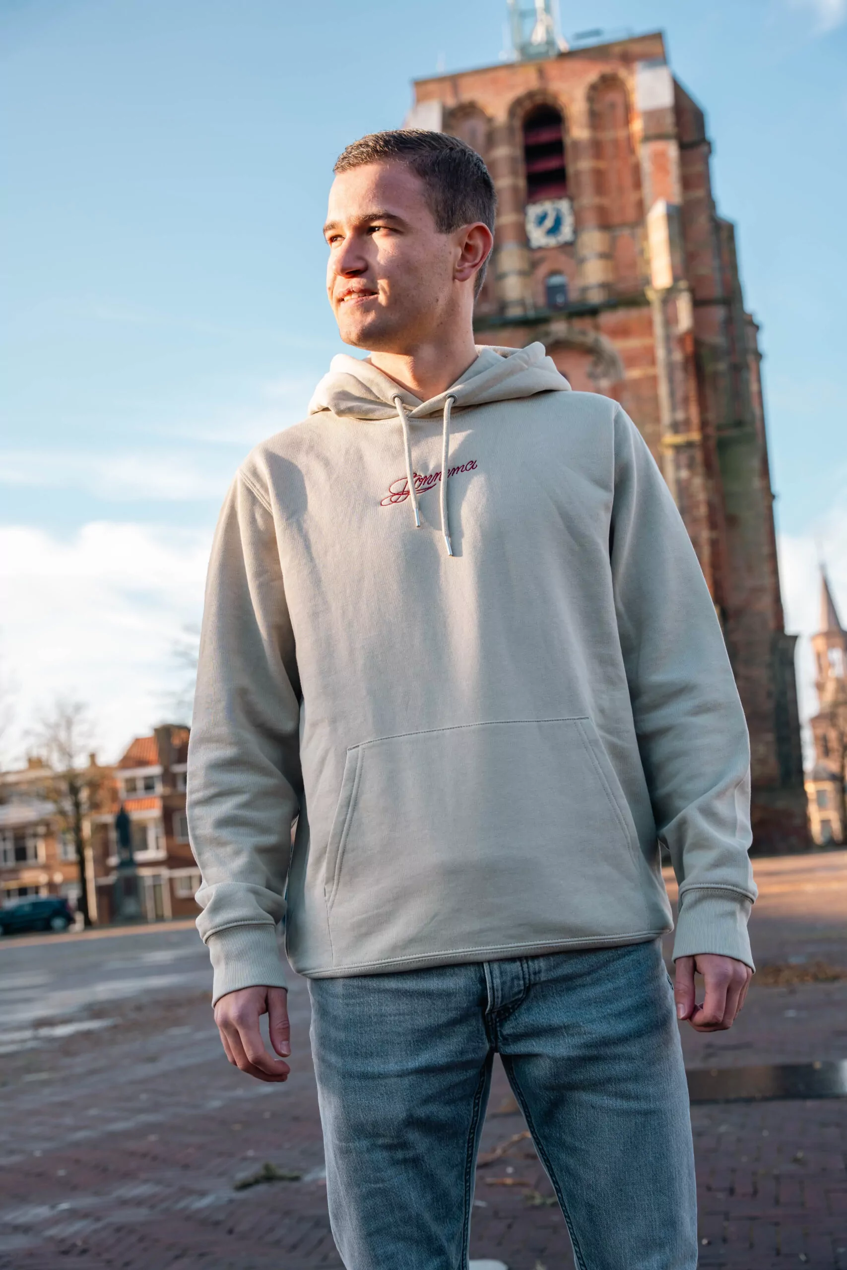 Its time for Sonnema beige hoodie - Afbeelding 3