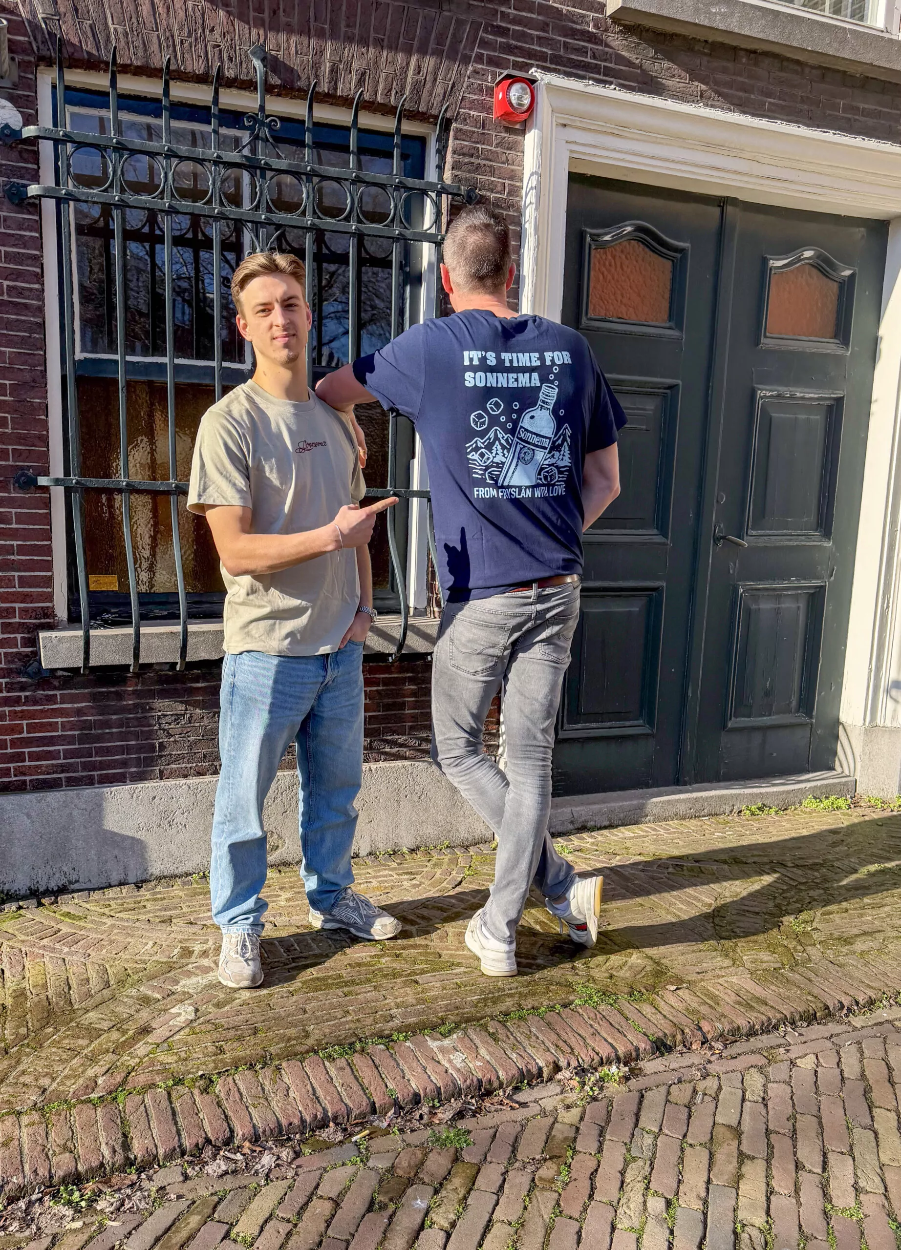 Its time for Sonnema blauwe t-shirt - Afbeelding 3